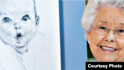 Ann Taylor Cook, the face of Gerber baby food, turned 90. (Gerber)