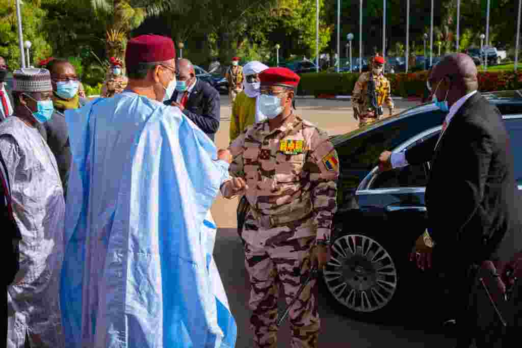 Hotunan Ziyarar Shugaban Chadi, Mahamat Idriss Deby A Nijar