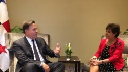 Entrevista de la VOA con el presidente de Panamá, Juan Carlos Varela Rodríguez