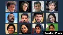 Arrested Iranian journalists