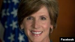 Sally Yates asumió como Secretaria de Justicia interina, cuando Loretta Lynch, dejó el cargo al final del gobierno de Barack Obama.