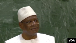 Ibrahim Boubacar Keita, président du Mali, le 25 septembre 2019.