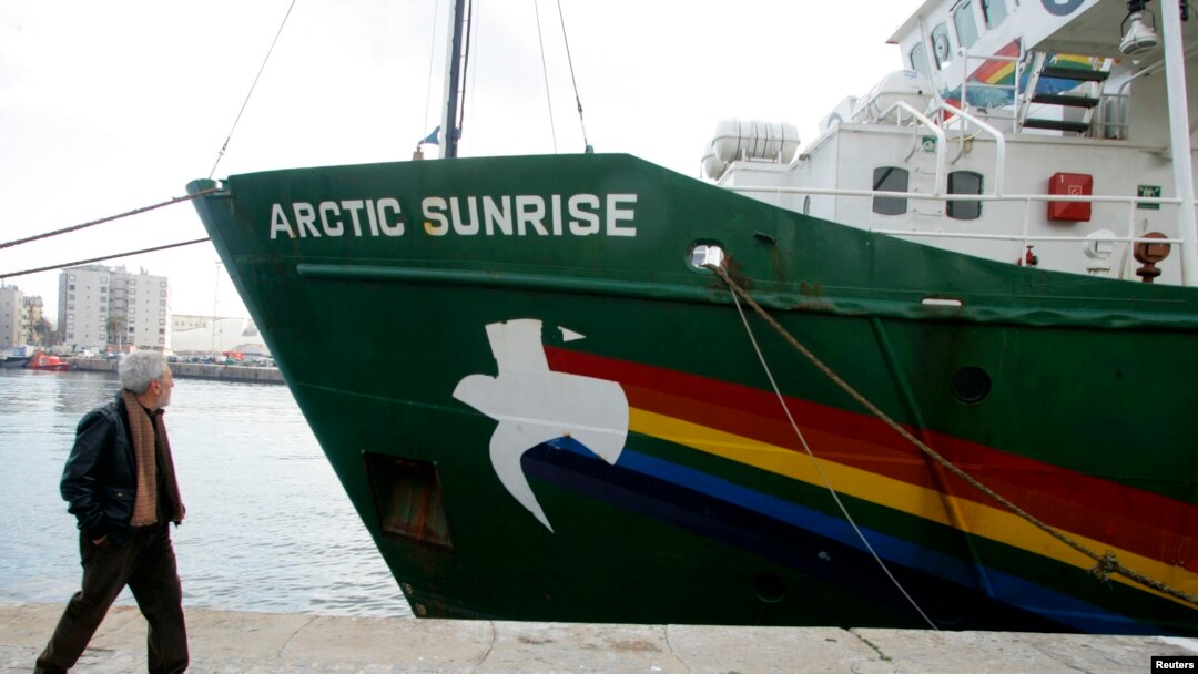 Kapal Greenpeace, Arctic Sunrise. (Foto: dok.)