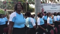 Malawians Living in Zimbabwe Singing, Dancing