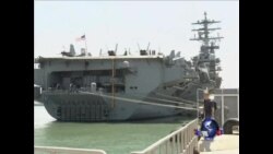 美国一航母战斗群抵韩参加年度联合军演