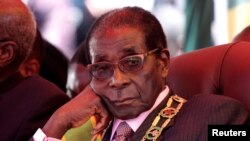 Uwahoze ari perezida wa Zimbabwe, Robert Mugabe