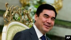 土庫曼斯坦總統別爾德穆哈梅多夫。