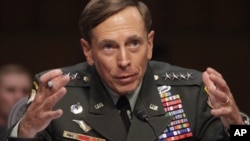 General David Petraeus during the Senate Intelligence Committee hearing on his nomination to be director of the Central Intelligence Agency, June 23, 2011