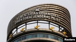 Gedung Direktorat Jenderal Pajak, Kementerian Keuangan di Jakarta, 3 April 2018.