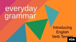 Introducing English Verb Tenses