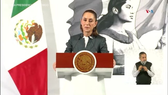 "Tenemos plan A, plan B y plan C" ante aranceles de EEUU, pero "vamos a esperar": presidenta de México "Tenemos plan A, plan B y plan C" ante aranceles de EEUU, pero "vamos a esperar": presidenta de México