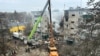 资料照片：乌克兰苏梅市遭到俄罗斯无人机的攻击。(2024年3月23日)