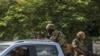 Soldiers patrol in Port-au-Prince, Haiti, Oct. 17, 2024. 