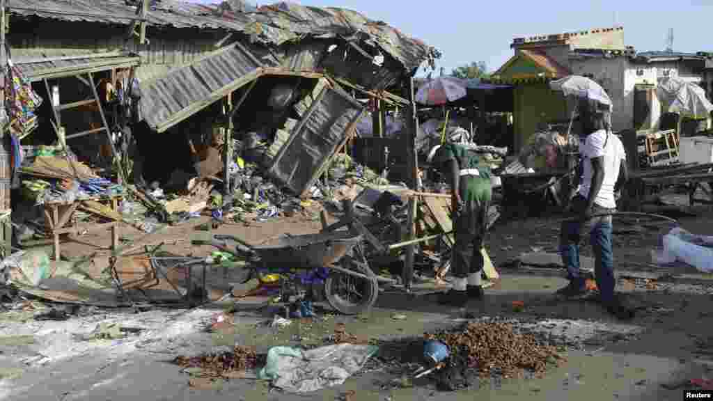 Bom a Maiduguri, Yuni 22, 2015.