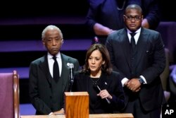 Tyre Nichols'un cenazesine ABD Başkan Yardımcısı Kamala Harris de katıldı