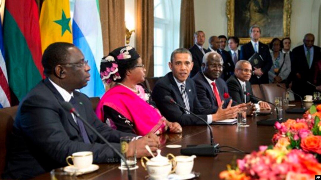 Predsednik Barak Obama sa afričkim liderima u Beloj kući