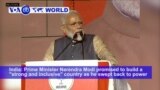 VOA60 World PM - Modi Wins Resounding Victory in India