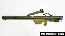 This inert SA-7 model of a Man Portable Air Defense System (MANPADS) shoulder-launched missile system is similar to the SA-18 Igla portable system. Courtesy NMAD@state.gov