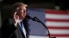 President Donald Trump speaks at Fort Myer in Arlington Va., Aug. 21, 2017, during a presidential address on U.S.-Afghanistan strategy, Aug. 21, 2017. 