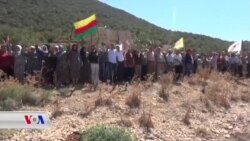 خۆپـیشاندانی خەڵکی سوورکێی عەفرین لە دژی هێرشەکانی لەشکری تورکیا