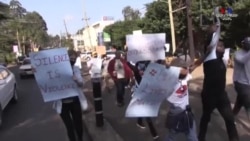 Նաիրոբիում մարդիկ ցույցի են դուրս եկել ԱՄՆ-ի դեսպանատան առջև՝ ոստիկանության բռնության դեմ բողոքով