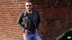 Country music singer Eric Church poses to promote his latest album, "Mr. Misunderstood," in Franklin, Tennessee, March 23, 2016.