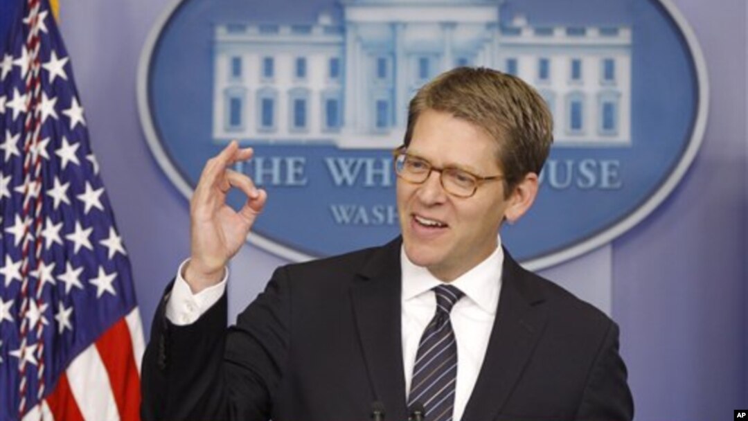 Juru bicara Gedung Putih Jay Carney mengecam komentar calon presiden dari Partai republik Mitt Romney dalam video (foto: dok).