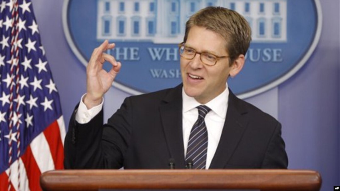 Jubir Gedung Putih Jay Carney menegaskan tidak ada perbedaan AS dan Israel mengenai sangat perlunya mencegah Iran memperoleh senjata nuklir (foto: dok) 
