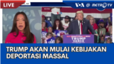 Laporan VOA untuk Metro TV: Trump akan Mulai Proses Deportasi Massal dan Pengenaan Tarif Impor