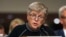 FILE - In this June 5, 2018, photo, former Michigan State President Lou Anna Simon testifies before a Senate subcommittee in Washington. Simon has been charged with lying to police conducting an investigation of Larry Nassar's sexual abuse. 