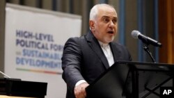 İranın xarici işlər naziri Məhəmməd Cavad Zərif