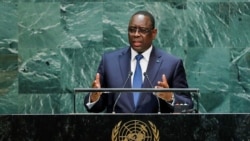 Macky Sall évoque "la projection vers les défis futurs, l'emploi des jeunes et la nouvelle monnaie Eco"