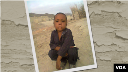 Four-year-old Hussain Baloch