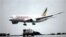 A Boeing 787 Dreamliner lands at Addis Ababa airport Aug.17, 2012