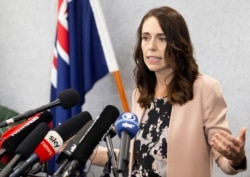 နယူးဇီလန် ဝန်ကြီးချုပ် Jacinda Ardern