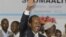 Somalia's new president Hassan Sheikh Mohamud, a political newcomer, after being elected by parliament, Mogadishu, Sept. 10, 2012.