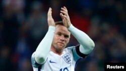 Wayne Rooney à Londres lors du match contre l'Ecosse, le 11 novembre 2016