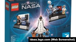 The "Women of NASA" Lego set features four women who worked on U.S. space exploration.