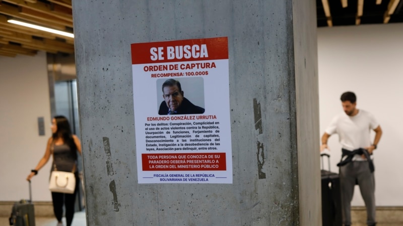 VOA Spanish: Gonzalez ‘wanted’ posters appear at Venezuelan airport