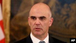 Presiden baru Swiss Alain Berset (foto: dok).