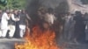 مبینہ گستاخ اسلام مظاہرین کے ہاتھوں قتل