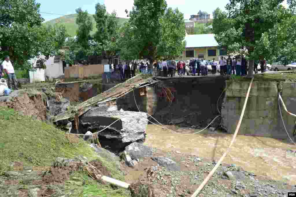 Daşkəsəndə leysan