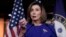资料照：美国国会众议院议长佩洛西（Hosue Speaker Nancy Pelosi, D-CA）2020年1月9日出席记者会。