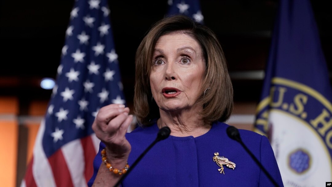 Nancy Pelosi, presidente da Câmara dos Representantes
