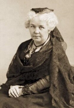 At the first women’s rights convention, Elizabeth Cady Stanton was the principle author of the Declaration of Sentiments, a document that called for equality with men, including the right to vote.