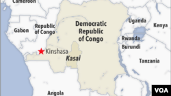 Kasai region DRC