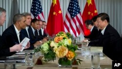 El presidente de EE.UU., Barack Obama, y su similar de China Xi Jinping, sostuvieron su primera reunión en la cumbre de dos días entre ambas naciones, que se realiza en California. 