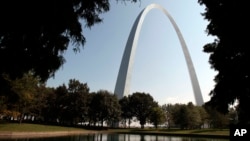 FILE - The Gateway Arch in St. Louis is among the diverse cultural heritage sites threatened by overdevelopment or social, political and economic change, The World Monuments Fund announced Tuesday, Oct. 8, 2013.