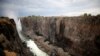 Low-water levels are seen after a prolonged drought at Victoria Falls, Zimbabwe December 4, 2019.