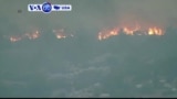 VOA60 America 10-11- Better weather allows firefighters to make progress in battling California wildfires